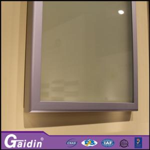 Quality anodized glass insert factory supply Foshan kitchen cabinet aluminum door frame for sale
