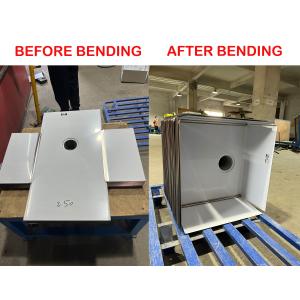 High-efficiency Metal Sheet Bending Equipment For Building Decoration With 304