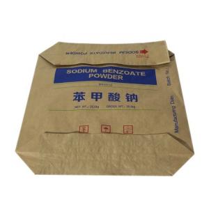 Waterproofing Multiwall Kraft Paper Bags Eco Friendly 180-750mm Width
