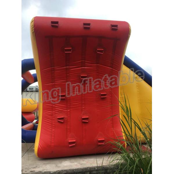 Triangle Inflatable Water Floating Slide Water Park For Outdoor Games