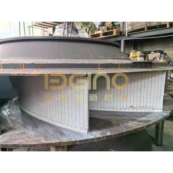 Buy Ceramic Patch Wear-Resistant Pipe In Cement Plant at wholesale prices