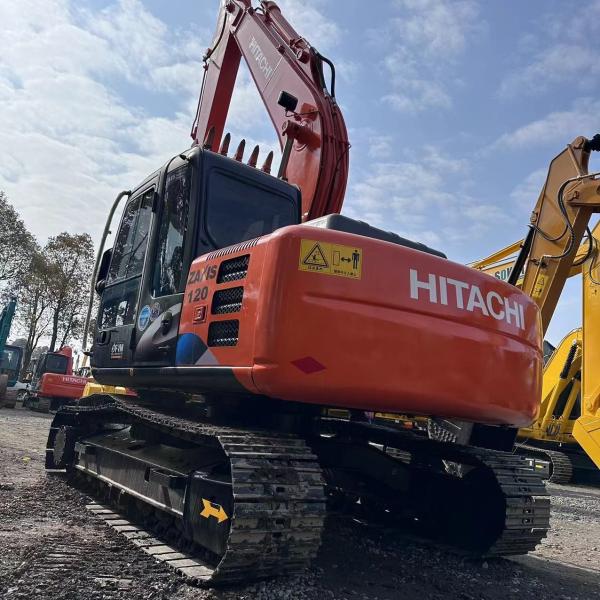 Secondhand Excavator Original Hitachi ZX120 used Hydraulic 12ton Crawler Digger