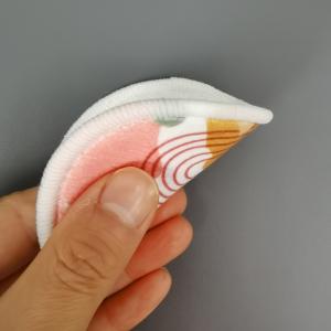 Double Side Printed Reusable Makeup Remover Pad