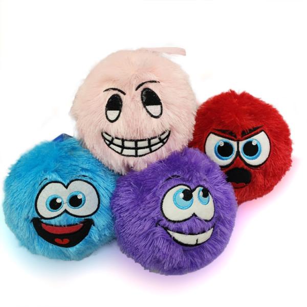 Buy Unisex Safety Soft Red Plush Baby Toy Pvc Inflatable Balls with Plush Gender-Neutral at wholesale prices