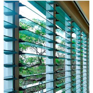 2mm to 25mm Window Louvers Glass Panels Tempered Glass Shutter