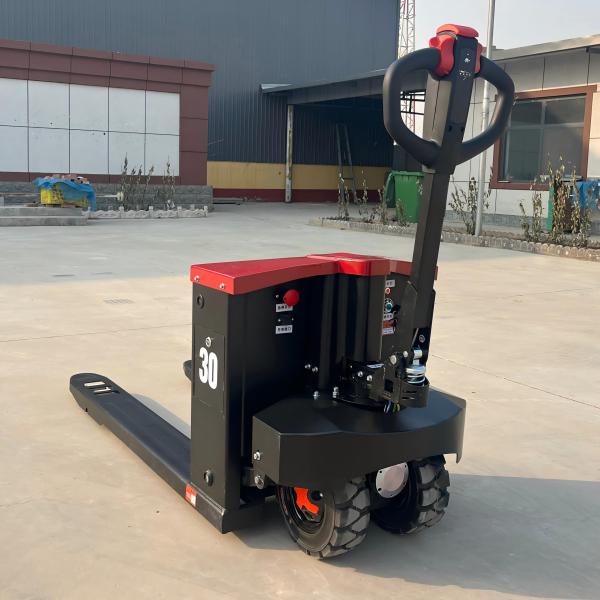 Buy Outdoor Electric Pallet Truck with 48V Battery and 2 Years Warranty for Rough Terrain at wholesale prices