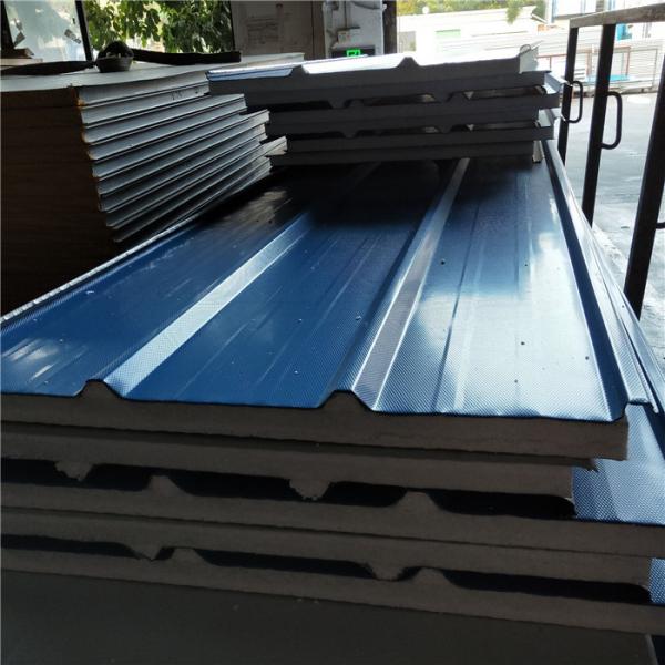 14kg 50mm eps sandwich styrofoam house building roof panel with anti slip