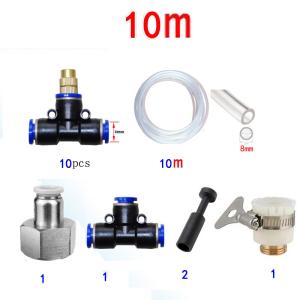 Atomization Water Misting Brass Nozzle Connectors Low Pressure Watering