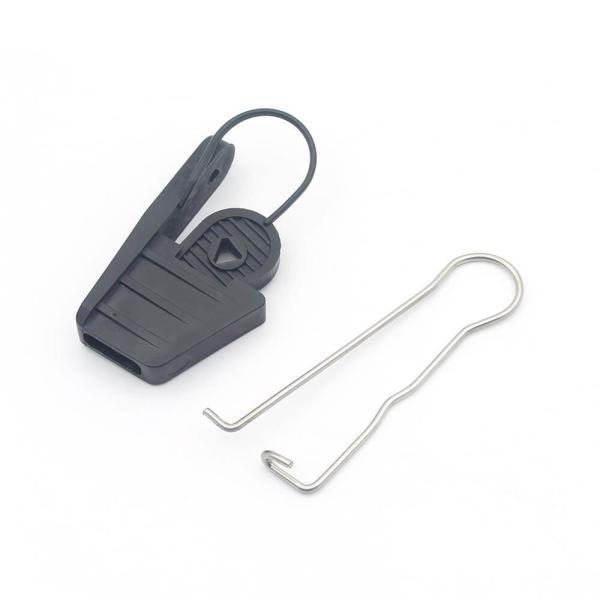 Buy Economical Nylon Fiber Drop Wire Clamp With Stainless Steel Hook at wholesale prices