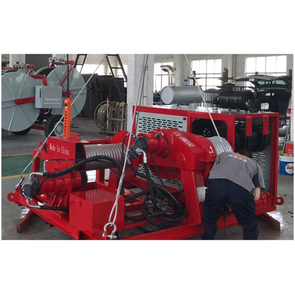 Hydraulic Puller Transmission Line Equipment Max Intermittent Pull 60kN