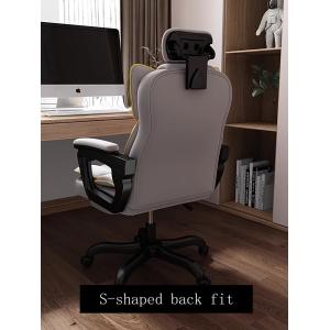 Swivel Ergonomic Folding Office Chair 2D Adjustable Headrest Back Chair Range