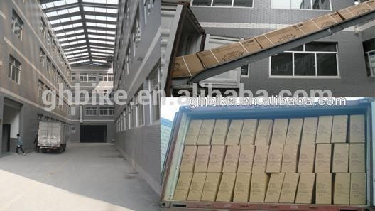 26 Inch CP Chrome Frame Spring Fork Beach Cruiser Bicycle with Steel Fork Material