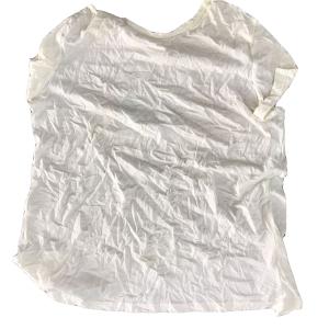 97% Cotton White T Shirt Rags 55x60cm with no printings