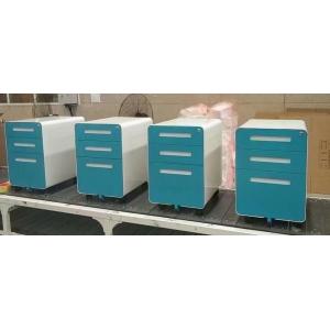 Anti-dumping Design Mobile Pedestal 3 Drawers Movable Cainet