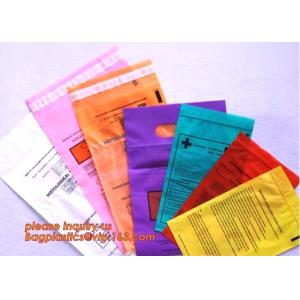 Biodegradable Biohazard Specimen Bag, Biohazard Specimen Transport Bag, Medical
