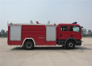 China Gross Vehicle Weight 15330kg Light Water Tender Fire Truck with Four-Stroke Engine on sale