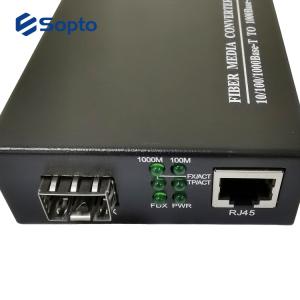 Stainless Steel 10/100M IEEE802.3ah OAM Fiber Media Converter