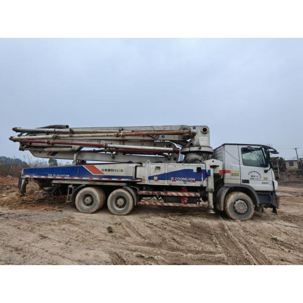 Zoomlion 47m Used Concrete Boom Pump Construction Equipment