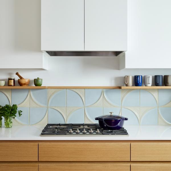L Shaped Mealmine Kitchen Cabinet White And Beige With Pantry Island Sink