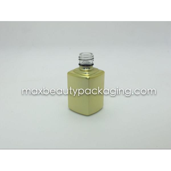 thick strong powder coating gel polish bottle UV metallic gold coating color gel polish bottle nail polish packaging