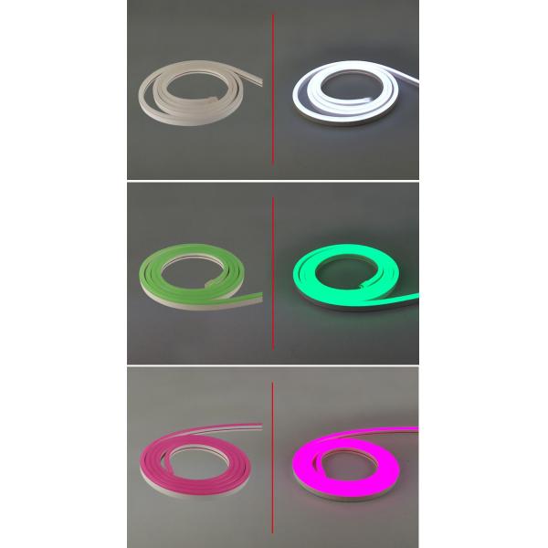 Led Single Color Silicone Neon Light Strip 12v Flexible Neon Tube 6x12