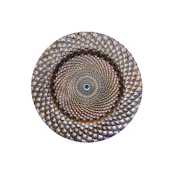 32cm Decorative Lead Free Glass Plates Unparalleled Style