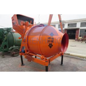 Quiet Self Loading Mobile JZC300 Concrete Mixer, Smooth Operation 2 Yard