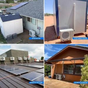 Portable 12000Btu 18000Btu 24000Btu Solar Split Air Conditioner Off The Grid Ac