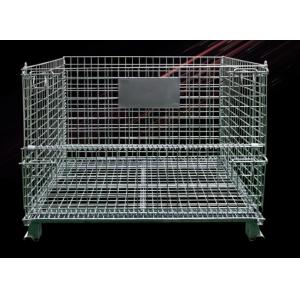 Folding Heavy 1000kg Metal Mesh Storage Cages
