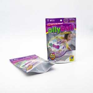 Customized Resealable Zip Lock Pouch With Logo Premium Aluminum Foil Stand-Up