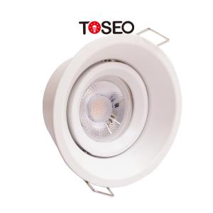Quality White IP65 Gu10 Downlights 85mm Cut Out Diameter Die Casting Alu for sale