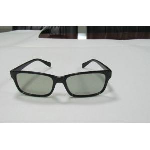 45 / 135 Degree Real Linear Polarized 3D Glasses In PC Plastic Frame For Party