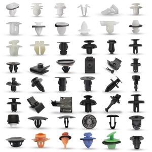 Toyota Bumper Plastic Fastener Clip 100 Pcs Colorful Push Type Rivet