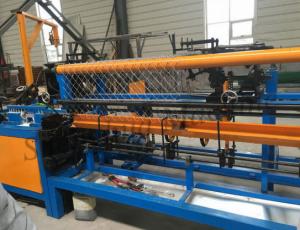 Quality 4M width Full Automatic double wire feeding chain link fence machine with best price for sale