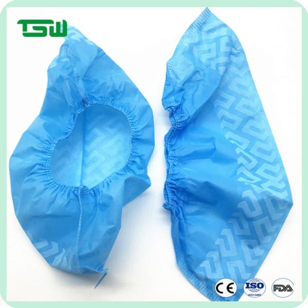 Buy Non Slip Eco Friendly Breathable Disposable Shoe Cover 35g at wholesale prices