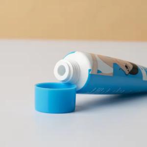 Plastic Shampoo Tube Packaging Laminated Refillable Cream Tube Customized