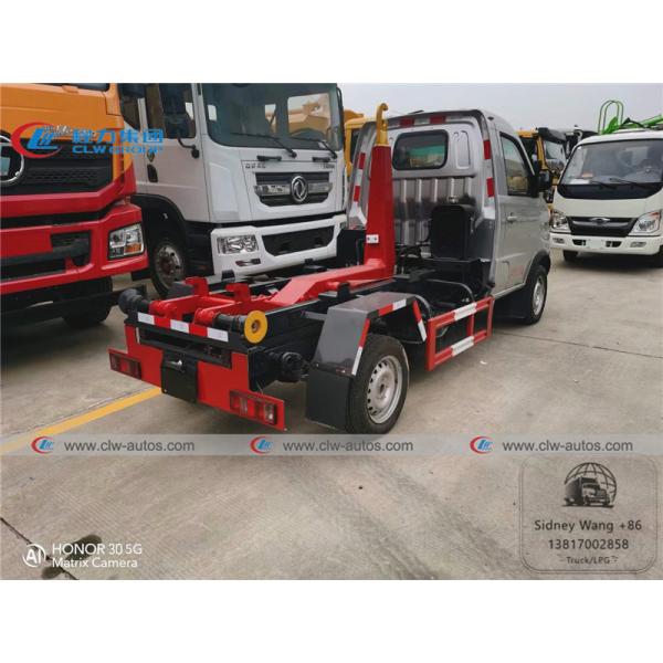 Jinbei 2m3 1T Mini Hook Lift Garbage Truck With Detechable Container