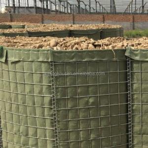 Defence Flood Barriers Manufactured by Retaining Wall Gabion Box Bastion