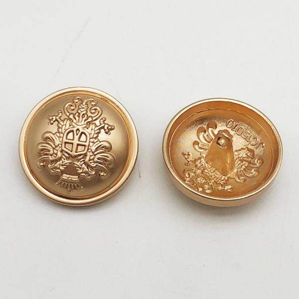 Factory wholesale high quality metal buttons hand stitched button windbreaker metal buttons can be customized LOGO