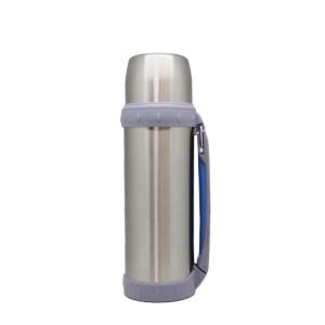 Quality Big Size Tea And Water Stainless Steel Thermos Flask 2 Litre With Handle for sale