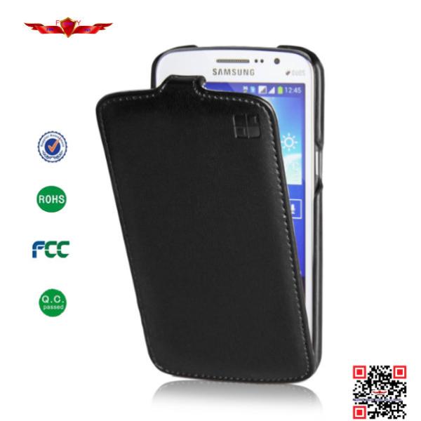 Fashion Design High Quality PU Flip Leather Cover Case For Samsung Galaxy Grand 2