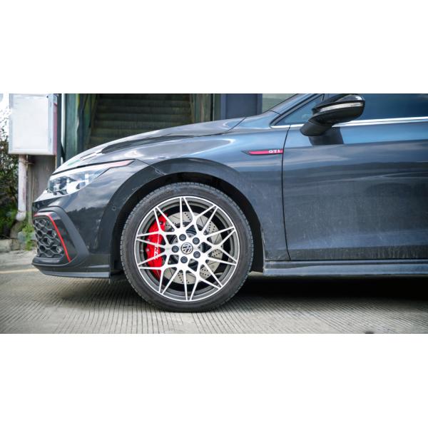 Front 6 pot and rear 4 pot caliper BBK auto brake system For Volkswagen Golf 8GTI 18 inch rim