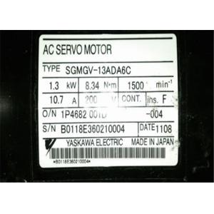 Quality 1500r / Min High Power Servo Motor Instantaneous Peak Torque For Chip Mounters SGMGV-13ADA6C for sale