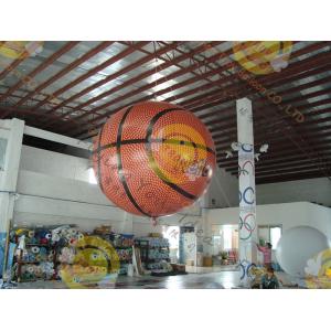 Fire Proof Sporting Inflatable Basketball Giant EN71 With Helium