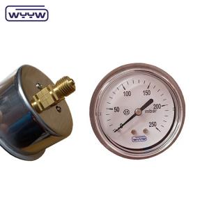 OEM Supported Customizable Low Pressure Capsule Manometer CMH2O With Back Connection