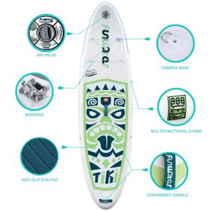 EVA Ultralight Stand Up Paddle Board Inflatable Standing Paddle Board For All