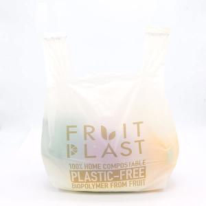Certified Compostable Biodegradable T Shirt Bags Transparent 12micron