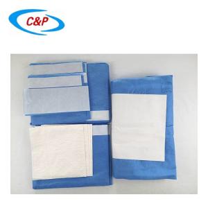 Sterile Surgical Craniotomy Drape Pack Disposable Hospital Sheets