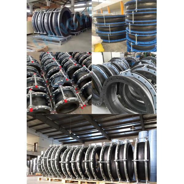 Dn65 Pn40 High Pressure End Face Fully Sealed Rubber Joint 2507 Duplex Steel Flange