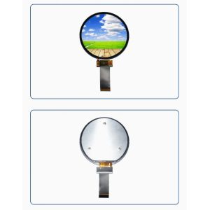 3.6-Inch Round LCD Display Module | 544×506 Resolution, 900cd/m² High Brightness